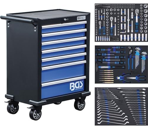 BGS 4207 | Werkstattwagen | 7 Schubladen | mit 263 Werkzeugen