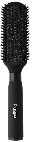 FRANCK PROVOST - Brosse Démêlante & Lissante - Picots Nylon & Sanglier - Idéale pour les Cheveux Fins - Coloris Aléatoire