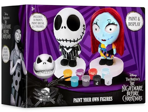 Disney Stitch Paint Your Own Plaster Figures Set for Kids Teenagers DIY Crafts Art Set Activity - Stitch Gifts (Black Jack - 1 Pack)