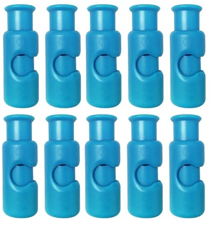 Squeeze Bread Bag Clips, Bread Bag Fasteners, Pack of 10 Sealing Clips for Food Bags, Easy to Press and Lock Sandwich Packaging Clips for Dried Fruits