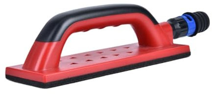 Sharplace Dust Sanding Block Dust Extraction, Ergonomic Handle Sander Block, Woodworking Efficient Professional Tool Sanding Pad Holder