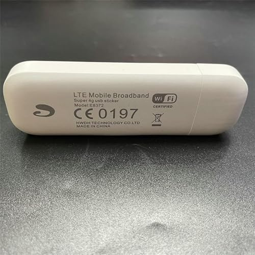 Lafeier E8372 4G USB WIFI Dongle E8372H-153 Router Tarjeta SIM Inalámbrico 150Mbps Puerto de Antena Externa con 2