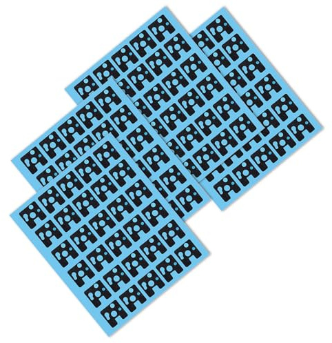 Dcaknri 120 Pièces Claviers Mécaniques Commutateurs Autocollant Amortisseur De Bruit Mousse Réduction du Son Film D'isolation pour Stabilisateurs Keyboards Sticker