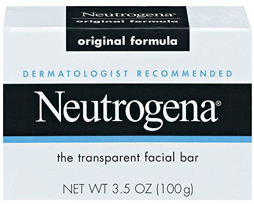 Neutrogena Transparent Scented Facial Soap, Original Formula Soap - 3.5 Oz ( Pack of 8 )