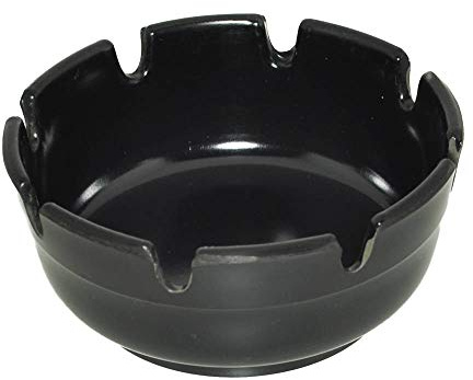 Black Economy Phenolic Ashtray pack of 1