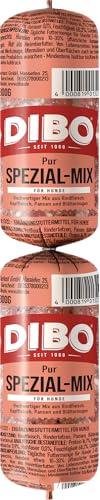 DIBO Tiefkühlwurst Spezial, 14 x 800g, Tiefkühlfutter, gesunde, natürliche Ernährung für Hunde, Hundefutter, Barf, B.A.R.F.