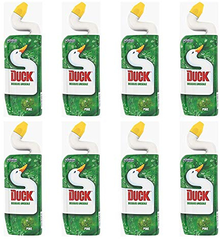 Duck Liquid Toilet Cleaner, Deep Action Gel , Pine, 750 ml, Pack of 12