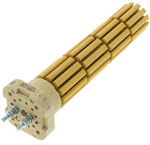 Résistance stéatite 1200w tête carrée compatible chauffe-eau SAUTER, THERMOR, DE DIETRICH, ATLANTIC, EQUATION, PACIFIC, WELCOME