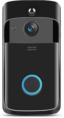 Videocitofono citofono bidirezionale con Campanello IP WiFi Wireless 720P (Color : Three PCS Battery)