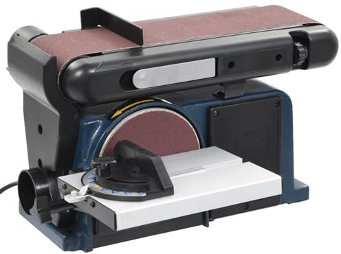 Camerina Lijadora de disco y banda 370 W 150 mm Lijadora Madera Esmeril