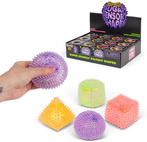 Tobar SCRUNCHEMS Sensory Sugar Shapes Stress Squishball Toy