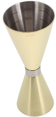 Alipis Misurini in Acciaio Per Baristi Strumento Di Misurazione Misurino Per Cocktail Da Jigger Per Shaker Da Cocktail Jigger Dispositivo Per Misurino
