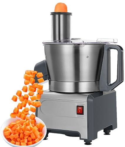 FLNOZAMZ 3 in 1 Electric Vegetable Chopper, Multifunctional Chopper Vegetable Cutter Slicer Dicer Machine Automatic Cutter for Onion Shredder Potato Slicer, for Commercial Home Use