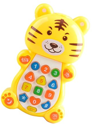 ZWTPGKRD Educational Baby Smartphone Toy Sensory Musical Phone Learning Cognitive Skill For Kids Auditory Training Music