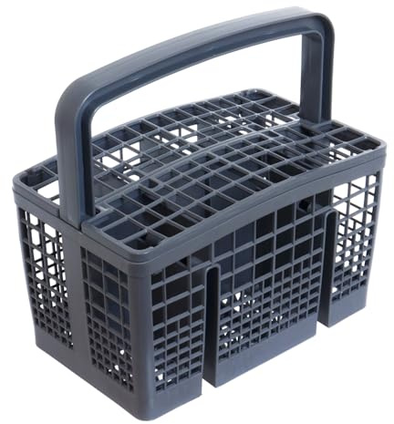 Reliapart Sliding Cutlery Basket for Beko DEN2 DFN2 DIN2 DW60 Series Dishwashers Grey Replacement 1751500400 C00918511 Universal Style Utensil Holder