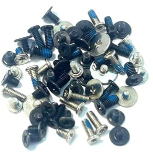 Lot Complet de vis pour PC Portable Remplacement pour Lenovo IdeaPad Slim 3 | Chromebook 14M868 82XJ 5S10S35556 Complete Set of Laptop Screws
