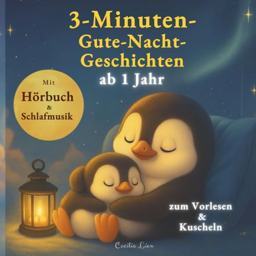 3-Minuten- Gute-Nacht-Geschichten ab 1 Jahr: Einschlafgeschichten zum Vorlesen & kuscheln – mit Hörbuch, Schlafmusik & Reimen zum Wiedereinschlafen. ... Eltern Atemübungen - für entspannte Abende