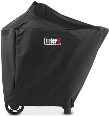 Weber Premium Grill Abdeckhaube für Performer 57cm Grill, atmungsaktiv UV- & wasserbeständig, Schutz for Wind & Wetter, mit Klettverschluss zum Befestigen - Schwarz (3401397)