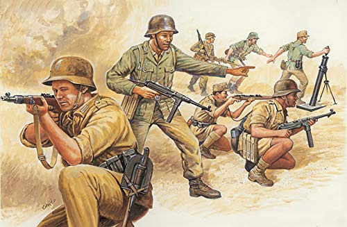 Italeri 510006076 - 1:72 WW2 Deutsche Afrika Truppengattung