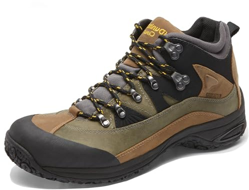 Dunham Men's Cloud Mid Cut Waterproof Boot,Grey,10 B US
