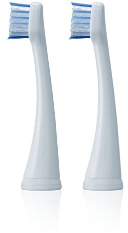 Panasonic Ersatzbürsten EW0925, 2 Stück, Präzisionskopf universell passend für alle Panasonic Schallzahnbürsten