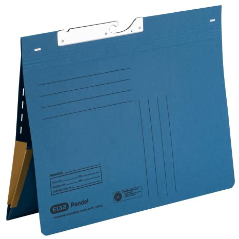 ELBA Pendelhefter, Manila-Karton, blau, 50er Pack