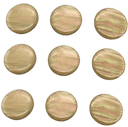 9x Trompetenfingertasten Glimmer Inlays Für Trompetenteile Gem