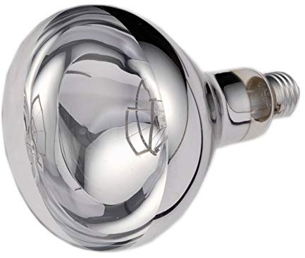 JIAWANSHUN Heat Lamp Bulb for Food Service 250W Heat Lamp Light Bulbs Infrared Heat Bulb for Food Heat Lamp (110V)