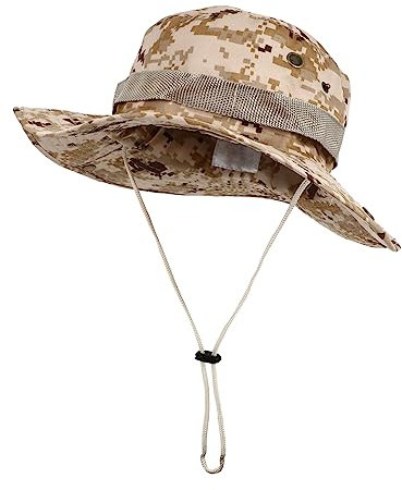 BCOATH Outdoor-sonnenkappe Mit Breiter Krempe Für Herren Sonnenschutz-visierhut Aus Atmungsaktivem Material Für Angeln Wandern Strand Camping Radfahren Und Reisen Perfekter Kopfbedeckung