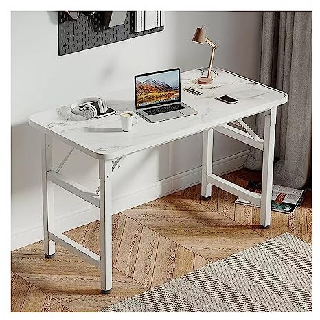 Laptop-Tisch Computertisch Klappbarer PC-Tisch for Zuhause, Schlafzimmer, einfacher rechteckiger Desktop-PC-Tisch, kleiner Tisch, kleiner Schlafsaal, Werkbank, Arbeitszimmer, Schreibtisch. Arbeitstisc