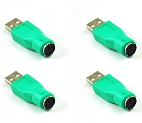 GIWFBQTR 4X for PS/2 to USB Adapter