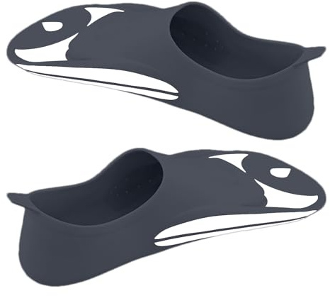 Schwimmflossen – kurze Schwimmflossen | Tauchausrüstung, Schnorchel-Set für Sport, Pool, Strand, Urlaub, Herren, Damen, Kinder