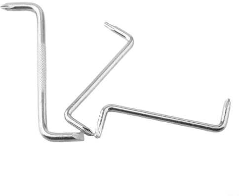 Z-Typ-Schraubendreher-Set, 3-teilig, mit rechtwinkligem Winkelbogen für Schlitz und Kreuz, manuelles Reparaturwerkzeug, Edelstahl-Doppelkopf-Drehen