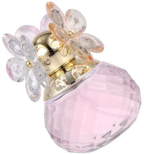WEKADRIN Profumo Donna Profumo Floreale Leggero e Fresco in Vetro Rosa, 1 Bottiglia, per Donna di Uscire al Mattino