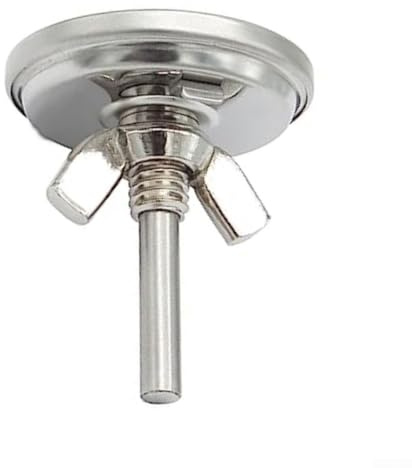 Termómetro de parrilla de acero inoxidable compatible con Weber y Q Series de 45 mm de diámetro, 150 F a 600 F, medidor de temperatura para asar al aire libre