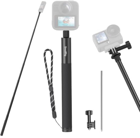 SMALLRIG Bâton Selfie Invisible Extensible 120 cm/47pour caméra 360-6319