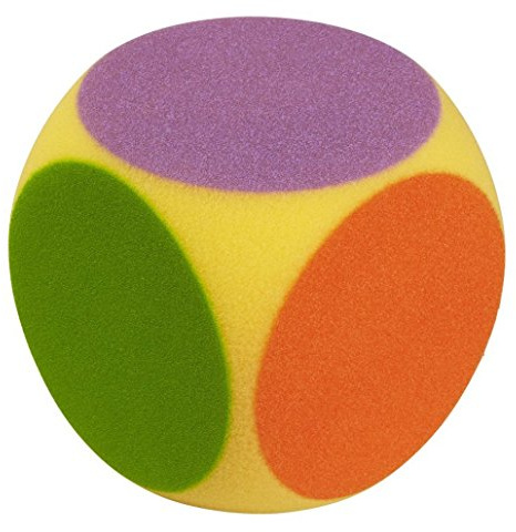 Volley 160 x 160 x 160 mm Foam Dice (Mehrfarbig)