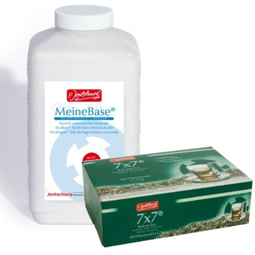 P.Jentschura MeineBase 3000g + 7x7 Kräutertee 50 Btl.