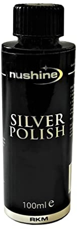 Nushine Silver Polish 100ml - removes Heavy Tarnish