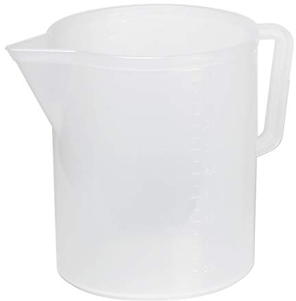 Mobil Plastic - Caraffa alimentare graduata da 5 litri - trasparente