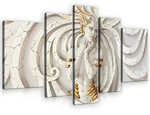 Forwall Leinwand Bilder 170x100 cm | Quallen, Leinwandbilder, Bild auf leinwand, Format: 145x45 cm (BxH) - einteilig auf Canvas Leinwand. Das Leinwand