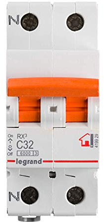 Legrand, Interruptor Magnetotérmico, Protector de sobrecargas, 32A