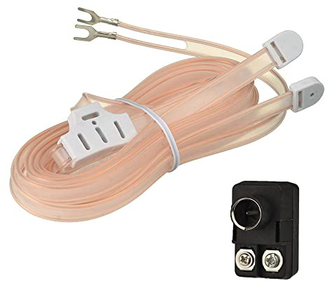 Superbat UKW FM Dipolantenne 75 Ohm F-Stecker + 300-auf-75-Ohm Balun
