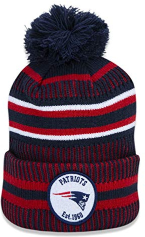 New Era ONF19 Sport Knit Mütze NEW England Patriots Blau Rot