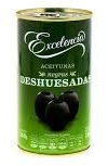 Excelencia - Olive Nere - Taglia Grande - Denocciolate - Ideale per Tapas - Prodotto 100% Spagnolo - 350 Grammi