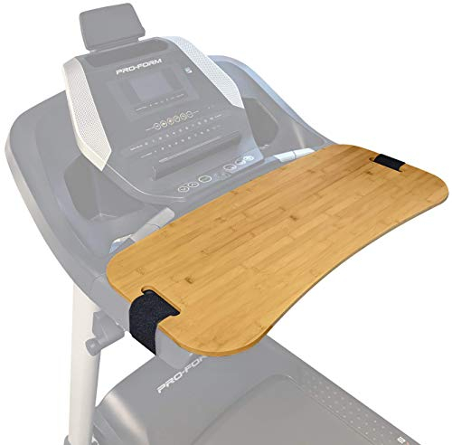 HumanCentric Bamboo Treadmill Desk Attachment | Laptop/Tablet/iPad/Book Holder and Stand on Treadmill | Workstation Fits Most Treadmills