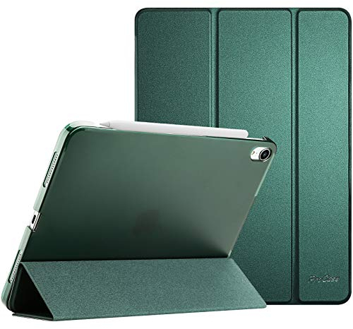 ProCase Hülle für iPad Air 11 Zoll (M3/M2 2025/2024),iPad Air 6/5/4 Gen 10,9 Zoll (2022/2020),Schutzhülle Smart Case Cover -Nachtgrün