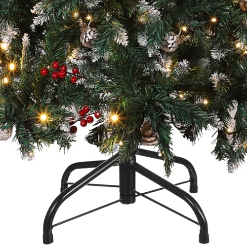 Operitacx Weihnachtsbaumständer Ersatz Für Den Weihnachtsbaumsockel Für Künstliche Bäume Robuster Zusammenklappbarer Weihnachtsbaumständer(Länge 30 cm Durchmesser 1.9 cm)