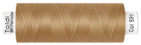 Gütermann Creativ Nähgarn | 500m | Polyester | 40 Farben (591 ocker)