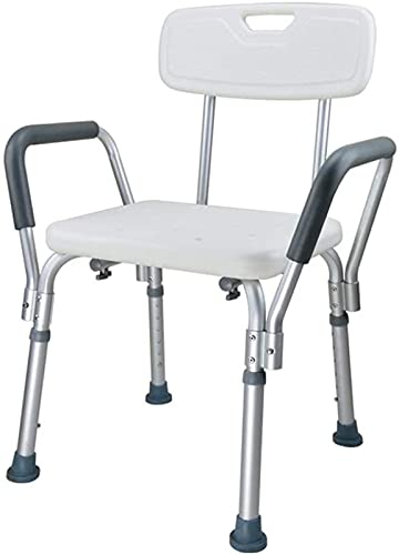 Duschsitz Duschhocker Badezimmer Anti-Rutsch-Stuhl-Badezimmersitz-E-Höhenverstellbar-
